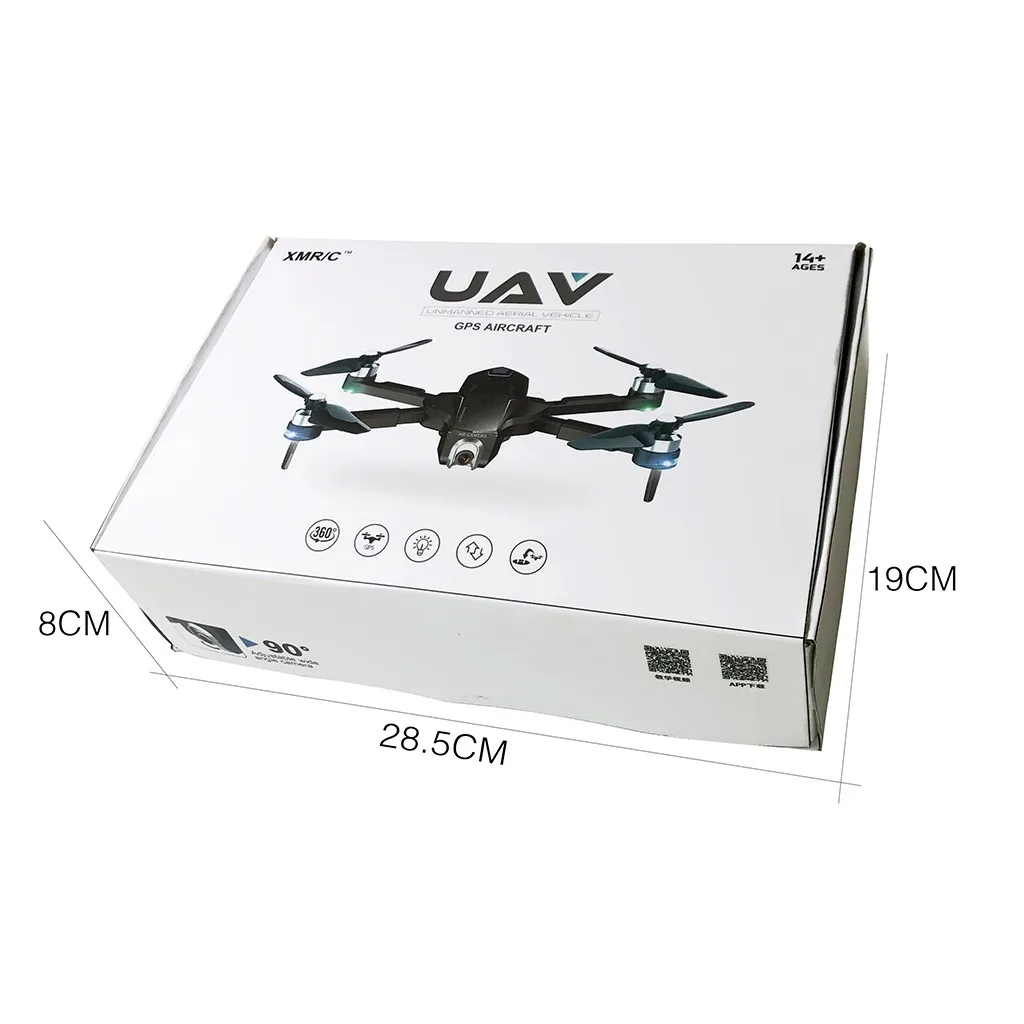 XMRC M8 Dron gps 5G wifi FPV 4K Ultra HD камера бесщеточный складной RC Квадрокоптер RC вертолет селфи Дрон с камерой