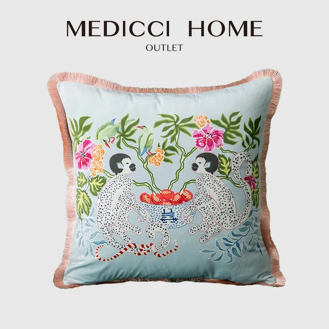 Monkey Decorative Pillow