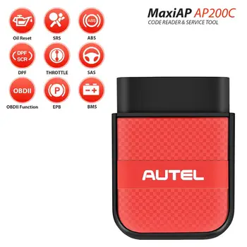 

Autel AP200C Bluetooth OBD2 Scanner Car OBD 2 Code Reader Car Diagnostic Tool PK AP200&AP200M