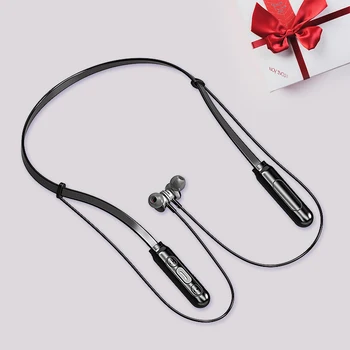 

Portable Media Player Q9 wireless neckband PVC stereo Q9 earbuds running man