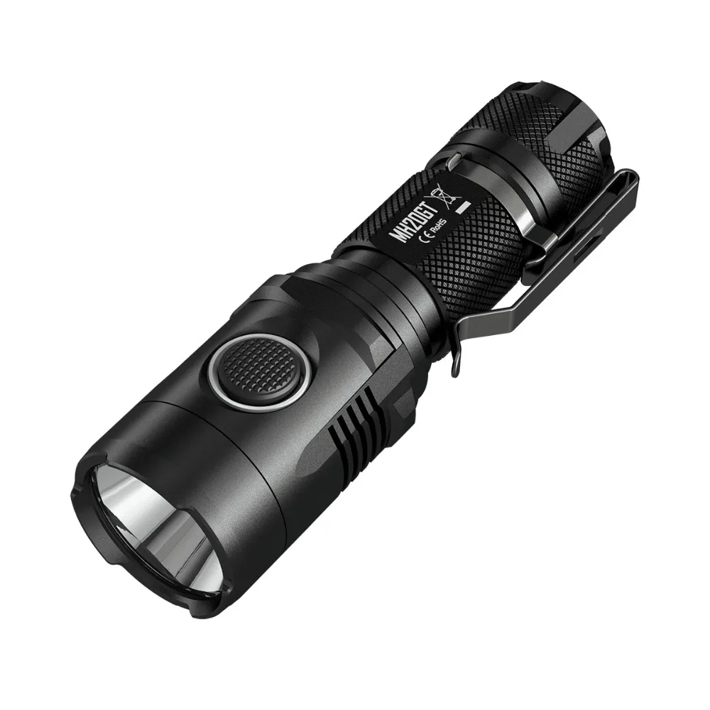 NITECORE MH20GT USB Перезаряжаемый фонарик CREE XP-L HI V3 max 1000 люмен расстояние луча 362 м уличный фонарик ручной фонарь - Испускаемый цвет: MH20GT