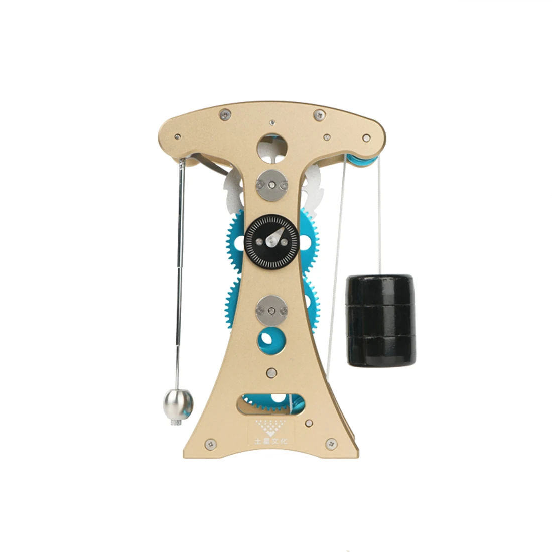 Цельнометаллический 3D Galileo маятник часы сплав Собранный двигатель модель комплект для взрослых подарок кафе Дисплей украшения аксессуары