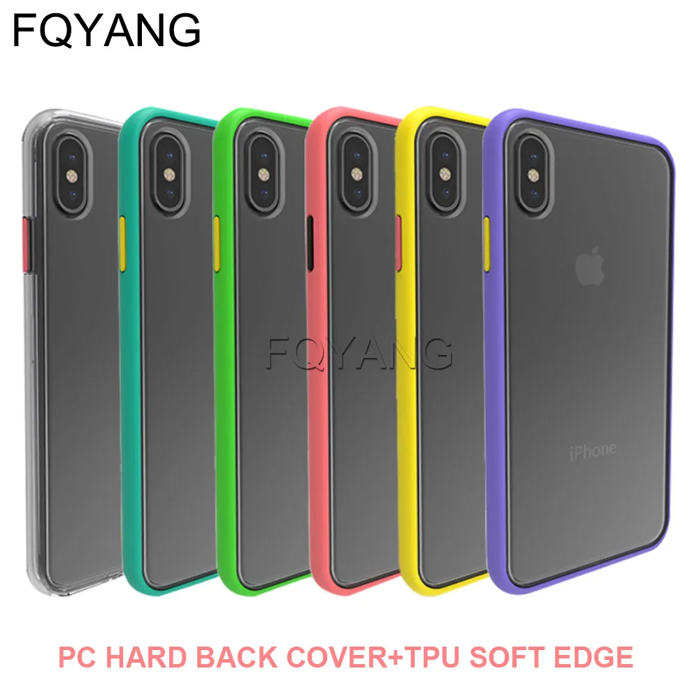 Прозрачная Конфета цветной чехол для IPhone 11 Pro MAX 2019 PC жесткий XS Max XR 7 8 6 6S Plus |