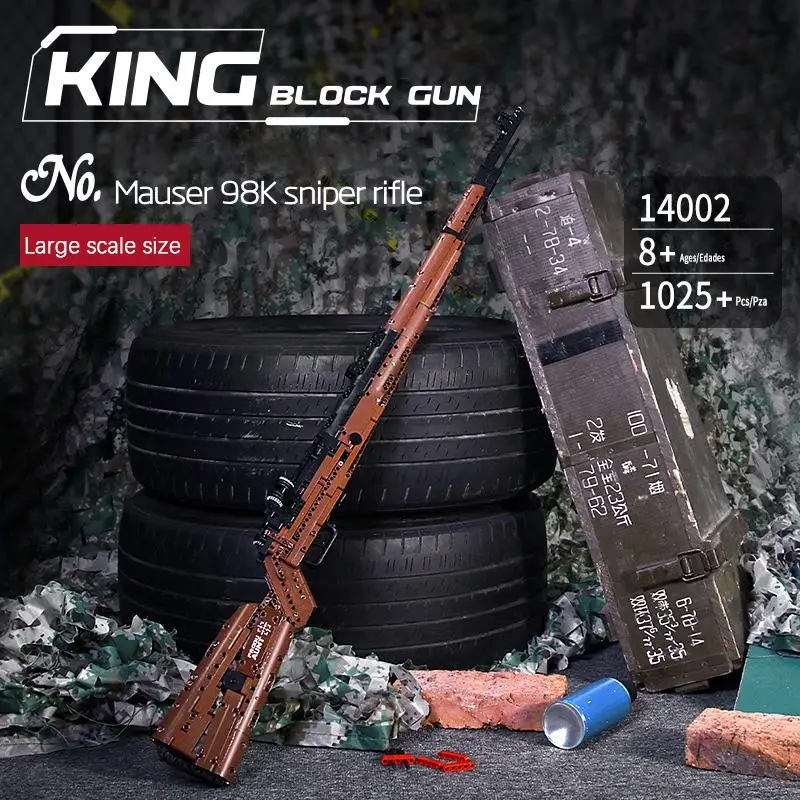 Оружие Второй мировой войны SWAT, пистолет серии Mao se 98K Desert Eagle, пулемет AK47, совместимый пистолет, модель, строительные блоки, игрушки
