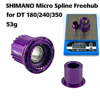 

Micro Spline Freehub Cassette Driver for 12 Speed MTB Bike Hub for DT SWISS hub 240/350 , Compatible for M9100 / M8100 / M7100