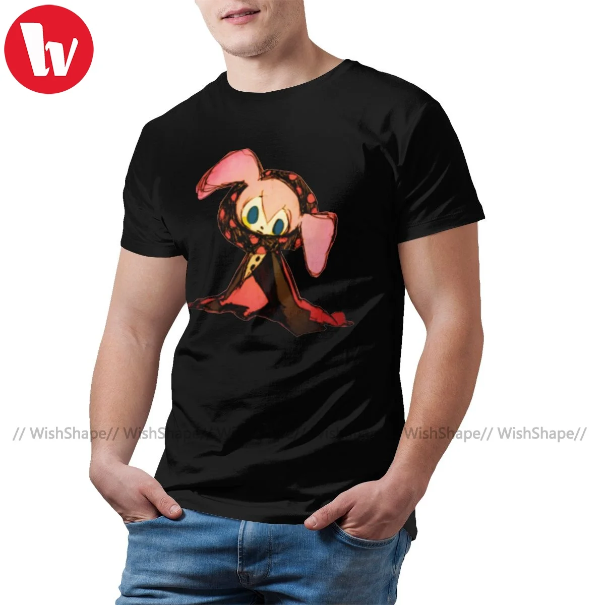

Футболка Puella Magi Madoka Magica Базовая потрясающая хлопковая футболка с короткими рукавами и графическим рисунком для мужчин 4xl