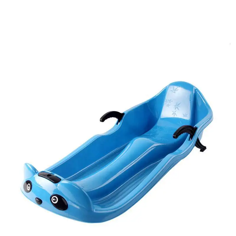 

Double Thick Skis Veneer Grass Skiing Board Children's Sandboard Adult with Brake Skibob Sledge Board