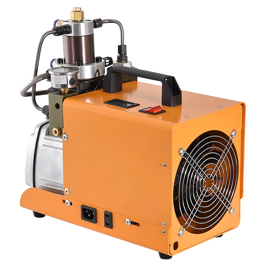 5-го поколения Электрический мини воздушный насос компрессор с водяным охлаждением одноцилиндровый 30 мпа воздушный насос высокого давления 220 в 2000 Вт 2800 об/мин