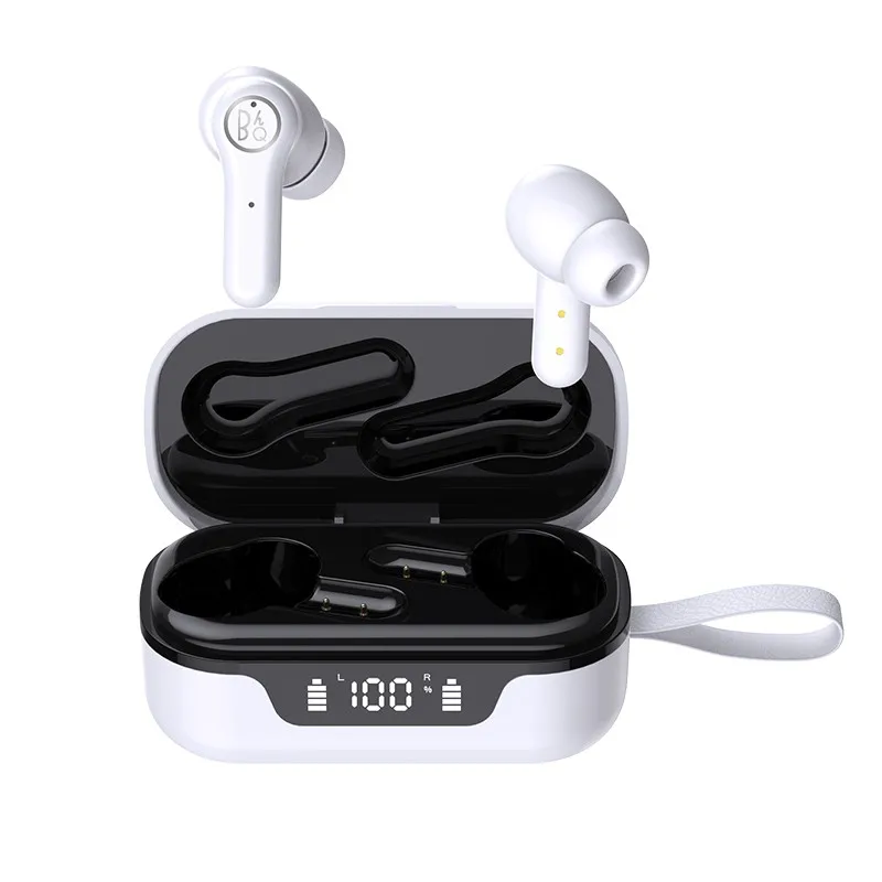 

YYK-ANC Pro In-Ear TWS 5.1 Bluetooth Earphone Noise Reduction Digital Display Touch Control Earpiece HD Call Waterproof Earbuds