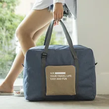 Мужской водонепроницаемый нейлоновый мешок большой емкости женская сумка складные дорожные сумки ручные упаковочные, багажные, кубической формы органайзер