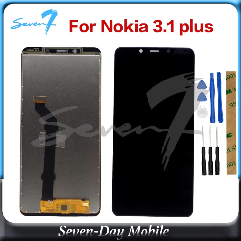 

Touch Screen For Nokia 3.1 plus LCD Display Screen Digitizer Touch Panel For Nokia 3.1 LCD Assembly