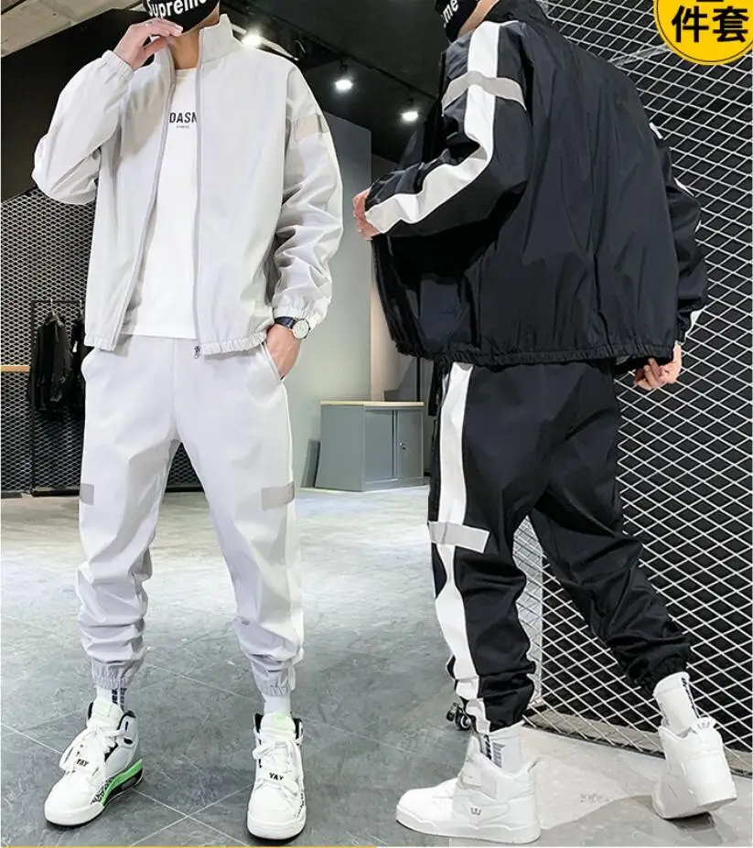 2 Piece Men's Clothing Set, Men Tracksuit 2 Pieces Set