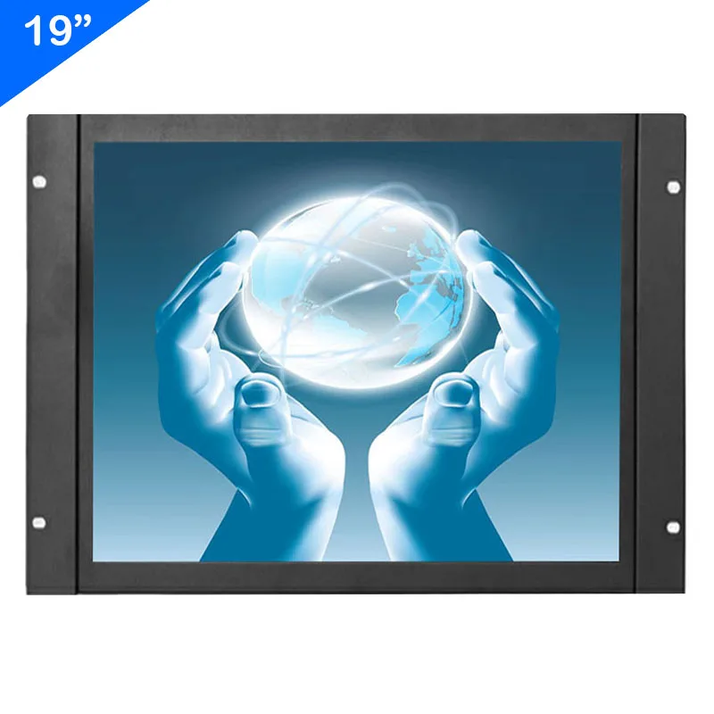 ЖК дисплей ZHIXIANDA металлический светодиодный экран 1280*1024 19 дюймов с HDMI VGA BNC USB AV