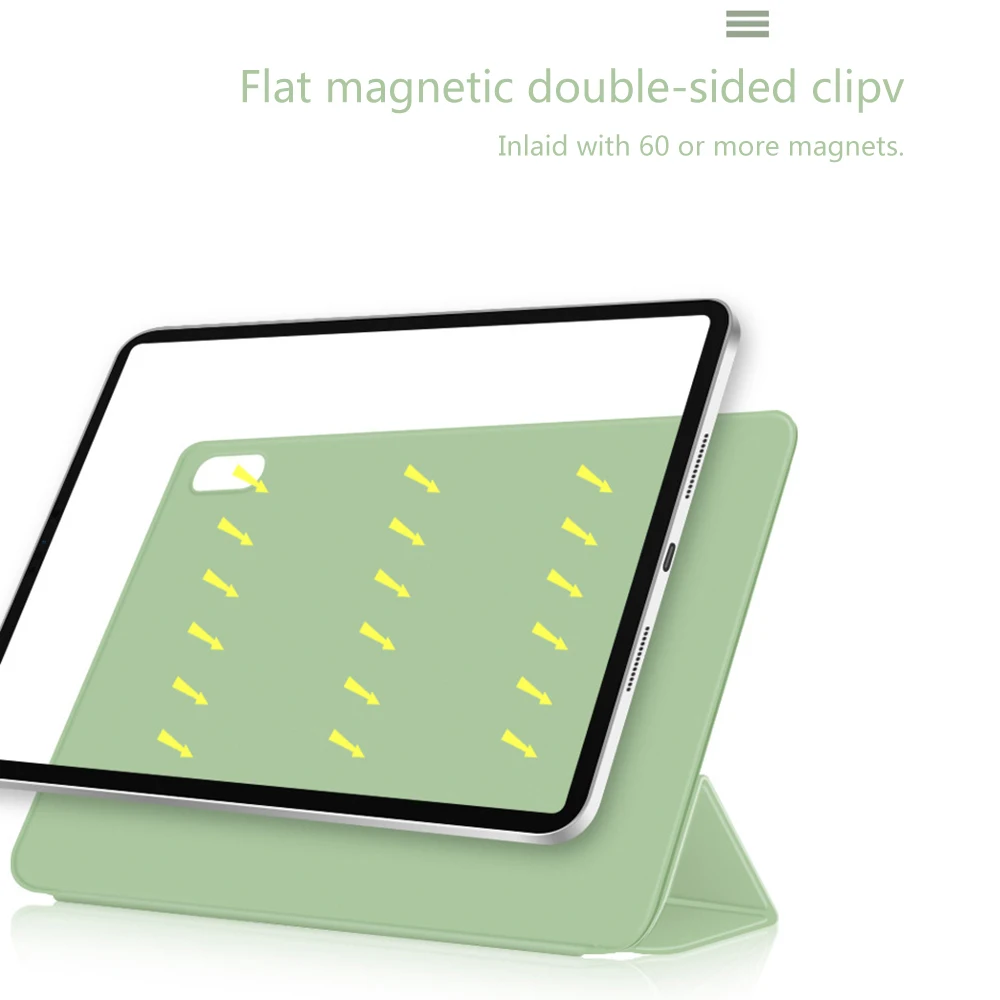 iPad Case Tablet Case Smart Cover For iPad Pro 11 iPad 10th Gen. 10.9 Air5 Pro11 M2 Magnetic Ultra Slim Tri-folds Protection Clip