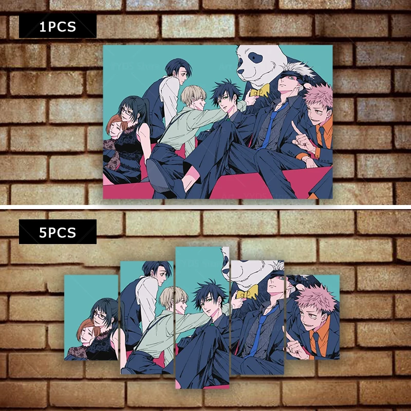 Canvas Anime Sukuna Jujutsu Kaisen Pictures Home Decoration Paintings