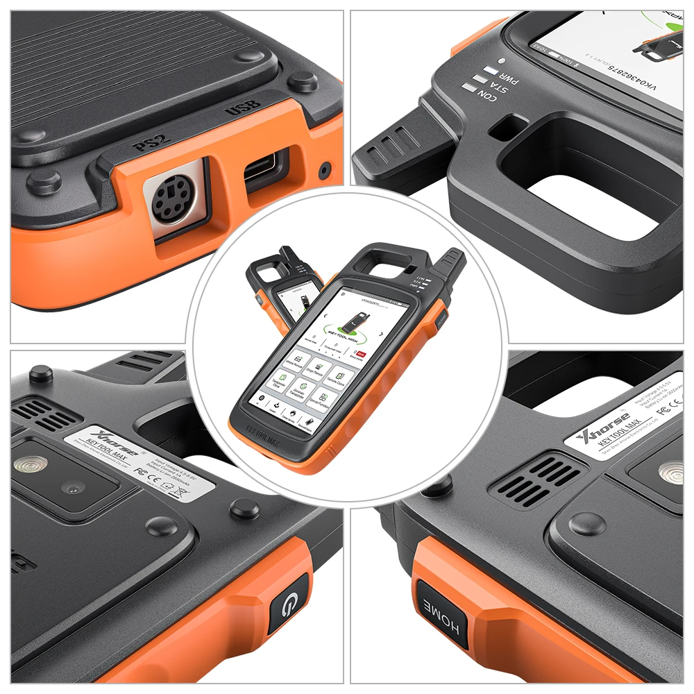 US $129.00 Original Xhorse VVDI Key Tool Max Remote Key Programmer Plus VVDI Mini OBD Tool Support Generate Transponder And Remote