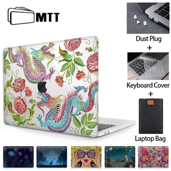 

MTT Laptop Case For Macbook Air 13 inch a1466 a2179 a1932 Cover for Macbook Air Pro 11 12 13 15 16 Touch Bar Laptop Sleeve a2289