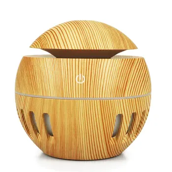 

Light Woodgrain Ultrasonic Ion Humidifier Aroma Air Aromatherapy Essential Oil Diffuser Ultrasonic Purifier Mist Maker