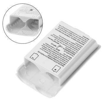 

1PC AA Battery Back Cover Case Shell Pack White For Xbox 360 Wireless Controller