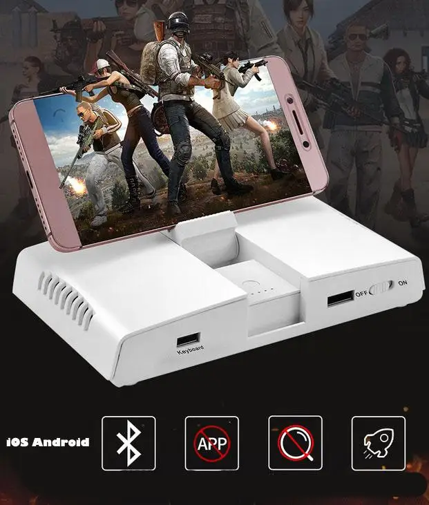  Kuulee 4.0 PUBG Game Converter Adapter Wireless Game Adapter Game Controllers Adapter Video Game Ke