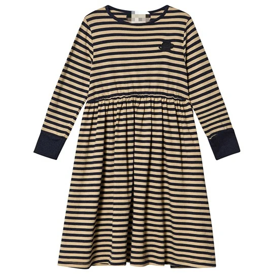 Comprar En STOCK BC niños 2019 nuevo otoño niño niña vestido hermosa princesa fiesta rayas Navidad vestido niños vestidos para niñas