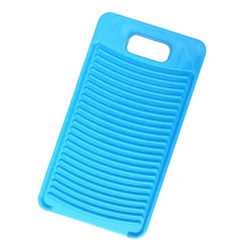 

Non-Slip Washing Washboard Laundry Washing Plate Plastic Home Washing Scrubbing Board Creative Laundry Washboard For Home (Blue)