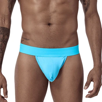 

Fashion New Gay Exotic Thong Buttocks Hollow Open Backless Men Underwear Male Breathable Panties Jockstrap Underpants Gay