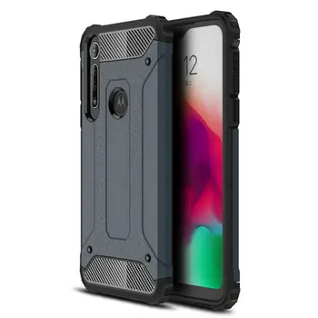 

30pcs/lot For Motorola Moto G8 Play Shockproof 2 in 1 Hybrid Heavy Duty Tough Armor Hard Case For Motorola Moto G8 Plus