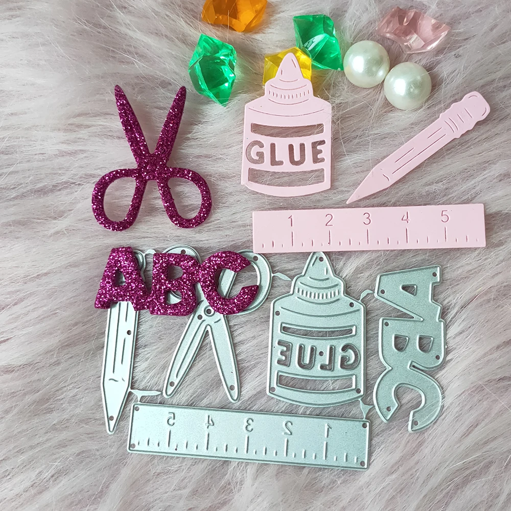 

New Student supplies metal cutting die mould scrapbook decoration embossed photo album decoration card making DIY handicrafts