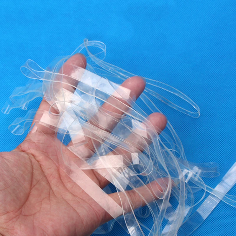 

High Quanlity Clear TPU Elastic Bands Transparent Rubber Stretchable Sturdy O Rings Perimeter 20-560mm Width 1-10mm