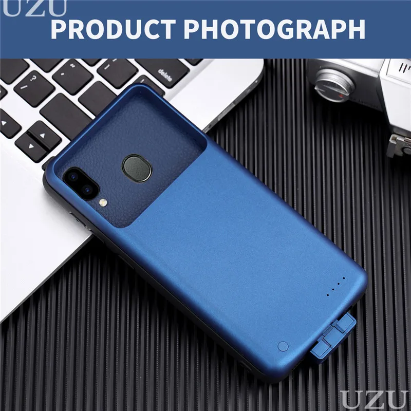 

7000mah battery charger case for Samsung Galaxy A20 A30 external portable wireless charging for Samsung Galaxy A20 A30 luxury