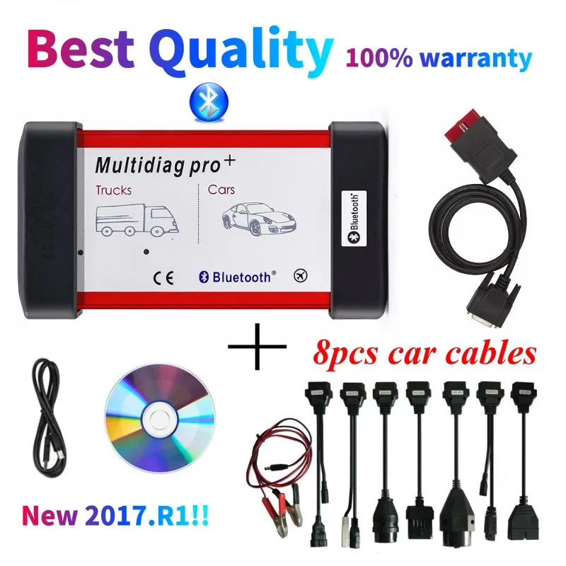 £12.35 New Arrivals Multidiag Pro Obd2 Bluetooth Vd Ds150e Cdp Pro