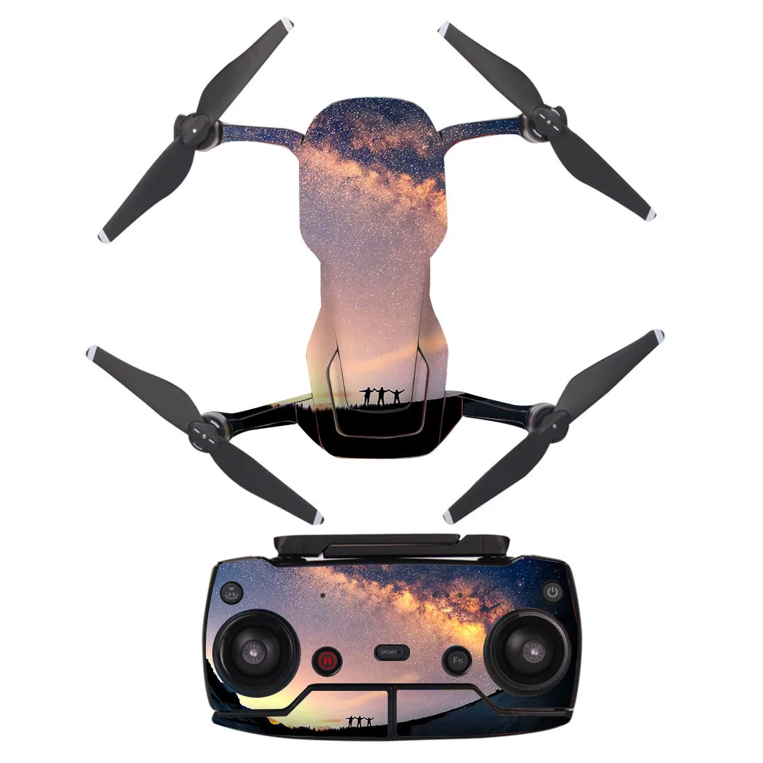 Камуфляжная Водонепроницаемая наклейка для DJI MAVIC AIR Drone корпус оболочка защита кожи Квадрокоптер камера Drone Кожа Наклейка аксессуары