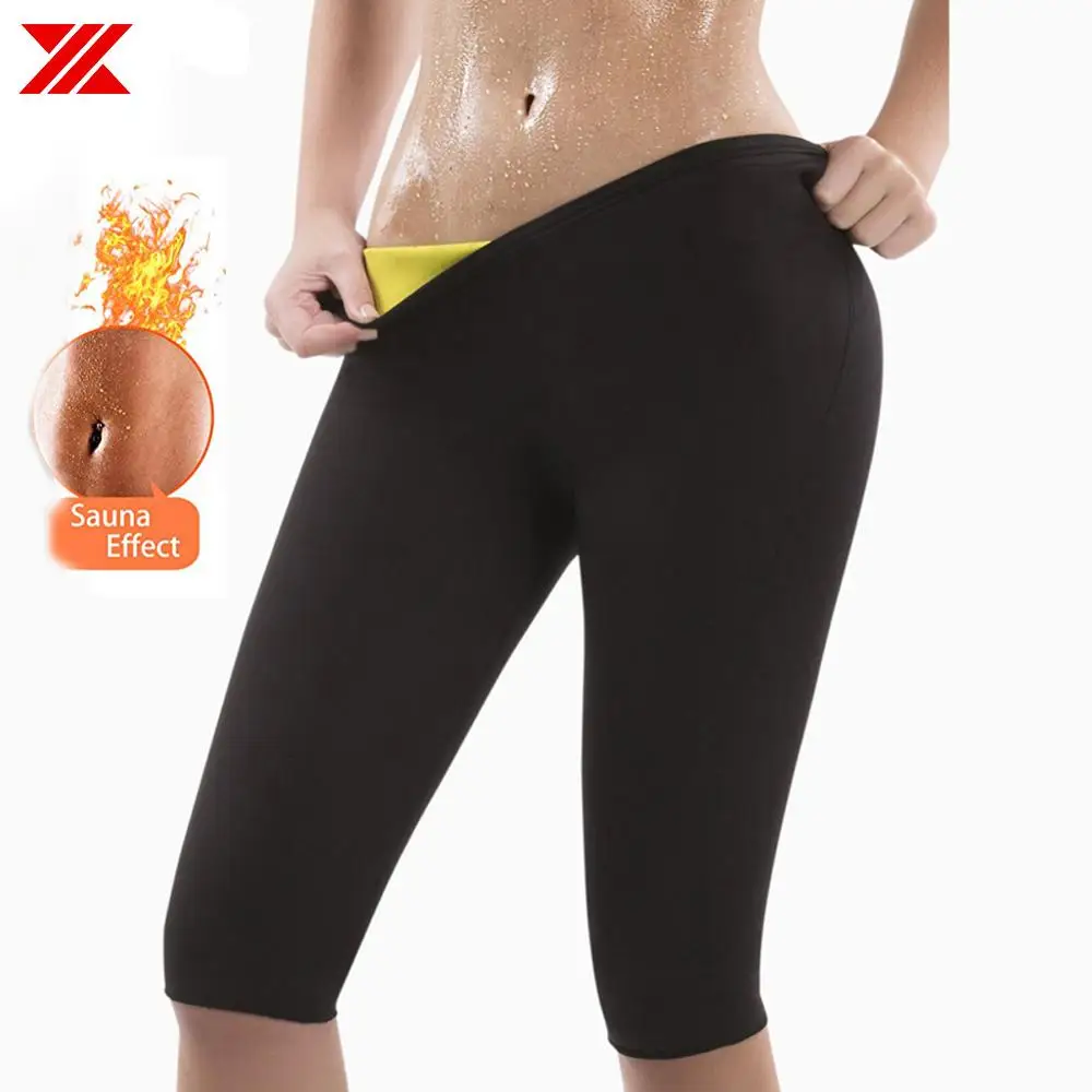Womens Neoprene Sweat Sauna Burning Body Shaper Slimming Weight Loss Yoga Pants