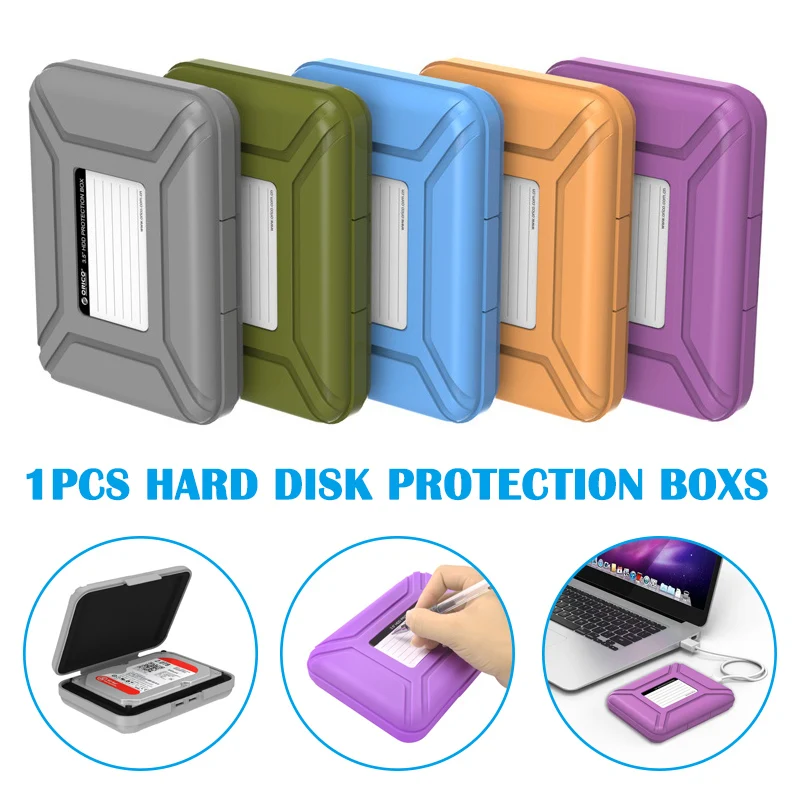 

2019 Wholesale 3.5 Inch Protective Box for External Hard Disk Drive Mobile HDD Hard Protecting Box X-Best