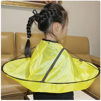 

Children Shampoo Apron Hair Cutting Cape Cloak Clippers Bibs Haircut Scarf Barber Cloth Hairdressing Accessories