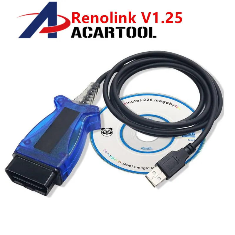 Профессиональный Автомобильный Диагностический кабель RENOLINK V1.52 ECU Программатор