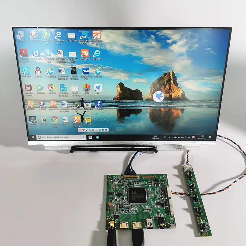 DP+ 2mini HDMI+ Аудио ЖК-драйвер платы+ 13,3 дюймов ЖК-панель LP133UD1 SPA1 3840*2160 4K ЖК-наборы "сделай сам" для Raspberry Pi 3B 2