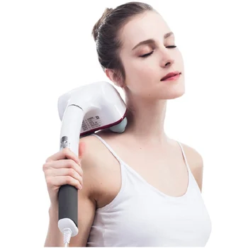 

Best Dual-Node Percussion Double Head Electric Action Handheld Massager for Deep Tissue Muscle Kneading Glow Healthy Vitality