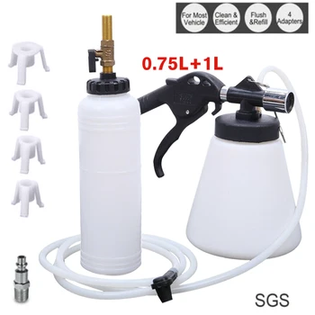 

Empty Maintenance Air Extractor Engine Care Auto Drain Car Oil Pneumatic Brake Fluid Bleeder Kit Shift Clutch Charging