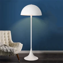 Простой грибной Торшер для спальни, кабинета, столовой, декоративный светильник s, стоячие лампы для гостиной, минималистичный художественный металлический светильник