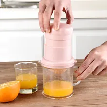 2 в 1 Бытовая практичная ручная соковыжималка с воронкой лимон оранжевый мандарин Апельсиновая соковыжималка фрукт для сжимания инструмент