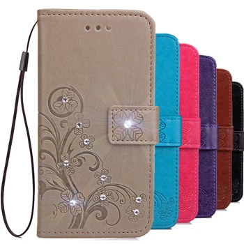 

For Huawei P20 P10 P8 Lite 2017 P9 Lite Mini P Smart 2019 Bling Wallet Flip Case For Honor 7A 8A 7C 10i 8 9 10 Lite 20 Pro Cover