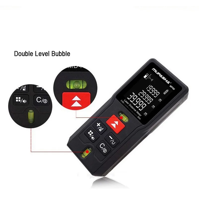 junejour Series 50M 70M 100M Laser Laser Distance Meter Laser Digital Electronic Tape Measures