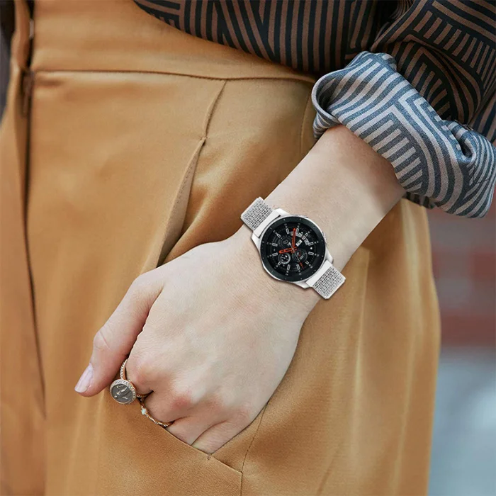Нейлоновая петля ремешок для часов сменный Браслет для samsung Galaxy Watch 42/46 мм VDX99