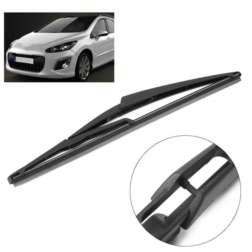 

LUCKMART 1PC Auto Car Rear Windshield Wiper High Quality Vehicle Wiper Blade Suitable For Peugeot 308 T7 2007-2013, 12 Inches