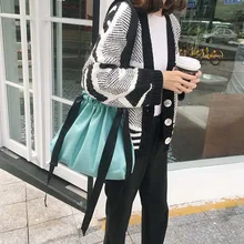 Женская сумка-шоппер холщовые сумки многоразовые хлопковые продуктовые сумки кошелек эко складная хозяйственная сумка