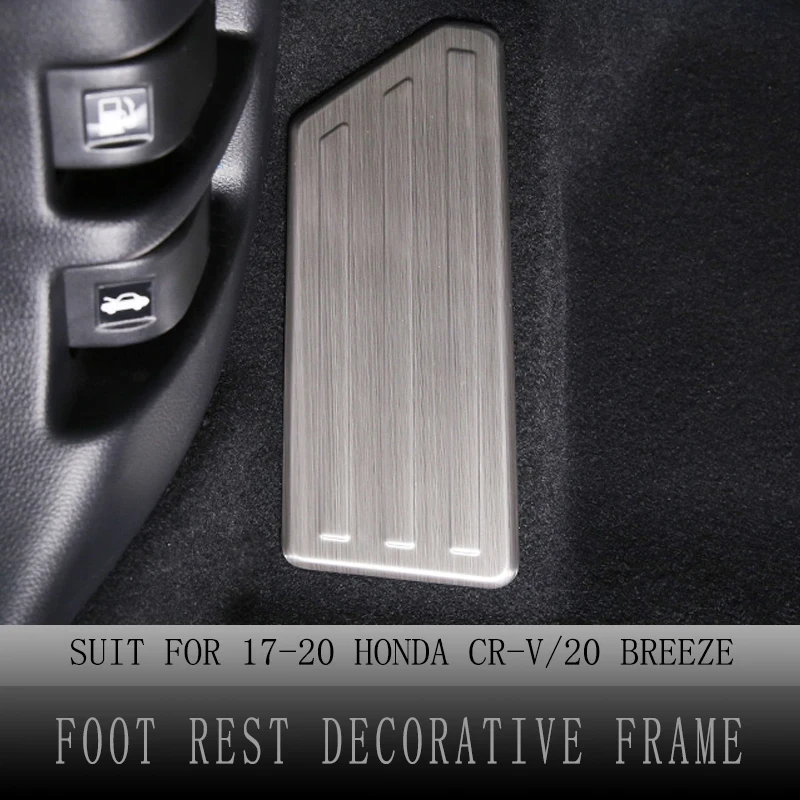 Coperture Poggiapiedi Per Honda Crv Cr-V 2017 2018 2019 2020 2021 Poggiapiedi Cornice Decorativa Accessori Interni Auto