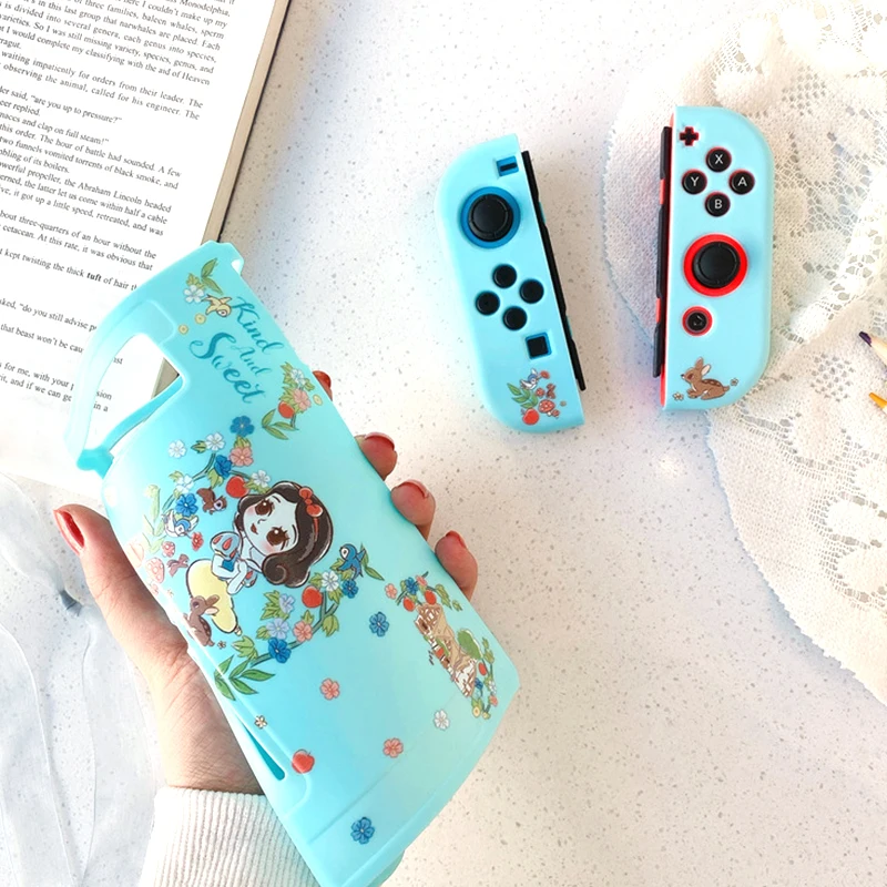 For Nintendo Switch Case Beautiful Girls Fairy League Soft TPU.