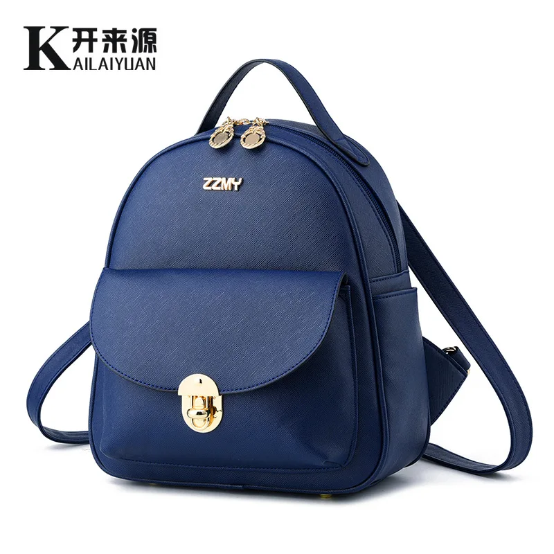 SHYAA Shoulder Bag New Wave Female Backpack Summer New Student Fashion Stitching Korean Version of The Female Bag
